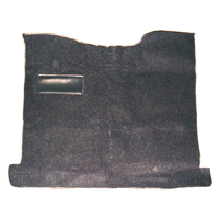 67-72 Truck Carpet Kit w/ Under Bed Gas Tank, Column Shift, Low Hump, 2WD, Black
