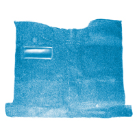 67-72 Truck Carpet Kit w/ Under Bed Gas Tank, Column Shift, Low Hump, 2WD, Blue