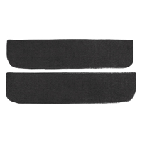 67-72 Door Panel Carpet Kit, 80/20 Loop, Black