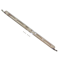 67-72 Chevrolet Door Sill Plate, Stainless Steel w/ Bowtie Including Mounting Screws, Fits LH or RH