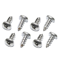 67-72 Door Sill Plate Screw Kit, Stainless Steel, 8 Pcs.