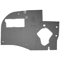 67-68 Firewall Pad, Original Style, LH
