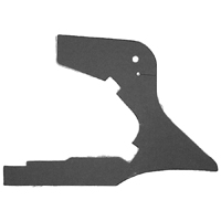 67-72 Firewall Pad, Original Style, w/o AC, RH