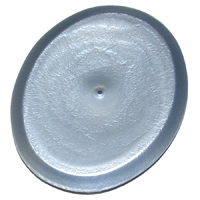 67-72 Clutch Rod Firewall Hole Plug, Oval