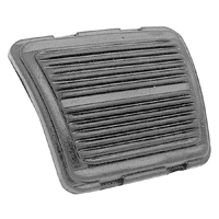 67-72 Brake or Clutch Pedal Pad, Deluxe