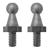 67-70 Accelerator Pedal Pivot Studs, Pair