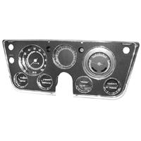 67-68 Complete Dash Cluster Kit, w/o Tachometer, w/o Vacuum