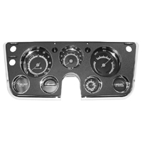 67-68 Complete Dash Cluster Kit, w/ 5000 RPM Tach & Clock Conversion