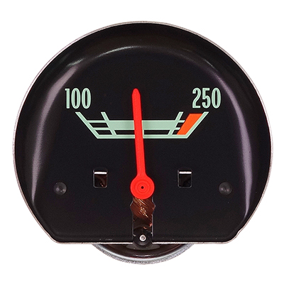 67-72  Chevrolet/GMC Truck Temperature Gauge, Numeric Face - (100-250F)