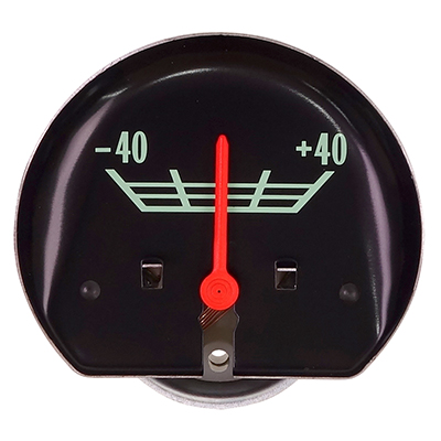 67-72  Chevrolet/GMC Truck Ammeter Gauge, Numeric Face - (-40 / +40 Amps)