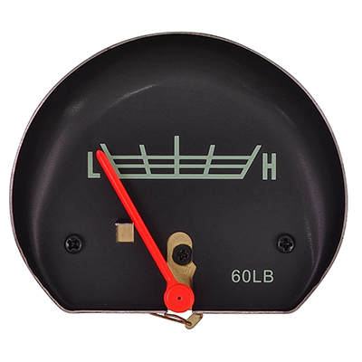 67-72 Chevrolet/GMC Truck Oil Pressure Gauge, Original Style Gauge