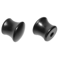 67-72 Fresh Air Vent Knob, Black