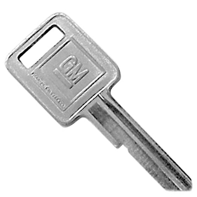 69-81 Chevrolet Full Size Car GM Key Blank, J-Square