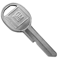 69-81 Chevrolet Full Size Car GM Key Blank, B-Round