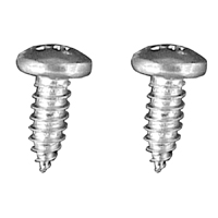 67-72 Heater Control Panel Screw Kit, 2 Pcs.