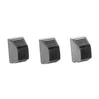 67-72 Heater Control Lever Knobs, Black