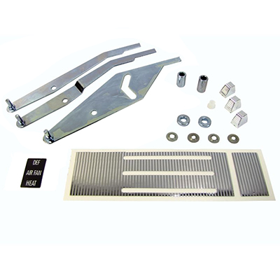 67-72 HEATER CONTROL PANEL REBUILD KIT, W/O A/C