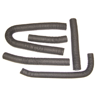 67-72 Defroster & Heater Hose w/ A/C, Cloth Covered