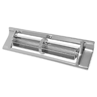 67-72 A/C Center Dash Vent, Chrome