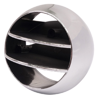 66-69 Chevelle / El Camino Dash Air Outlet Vents Chrome Ball