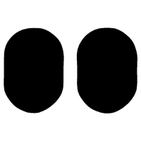 67-72 Fresh Air Vent Valve Seals, Pr.