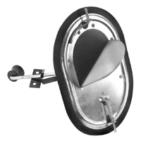 69-72 Kick Panel Vent Door, w/o AC, LH