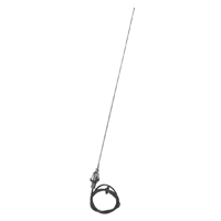 67-72 Radio Antenna, w/ Non-Telescopic Mast, Complete Like Original, Fits in Original Location