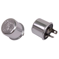 Turn Signal Flasher / Hazard / Emergency Lamp Flasher Unit, 12 Volt, 2-Prong