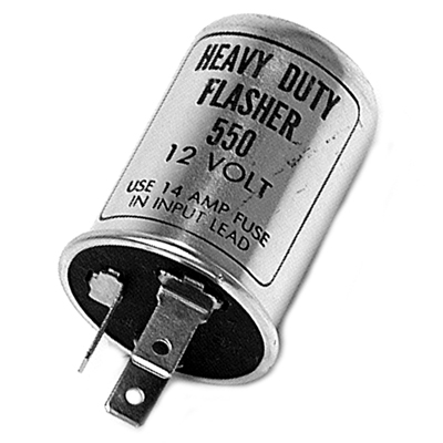 49-72 Chevrolet Car 12-volt, 3-Prong/Terminal Turn Signal Flasher