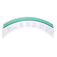 67-70 Shift Indicator Lens, w/o Tilt TH350/ TH400