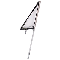 67-72 Vent Window Assembly, Clear RH