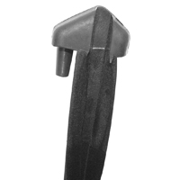 69-72 Blazer/ Jimmy Lower Door Glass Felt Run Channels, Pair