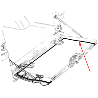67-72 Suburban or Panel Tailgate Weatherstrip