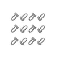 67-72 Paint Divider Molding Clip Kit, 12 Pieces