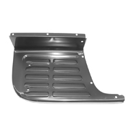 67-72 Bed Side Step, Shortbed Stepside, Black, LH