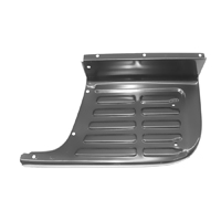 67-72 Bed Side Step, Shortbed Stepside, Black, RH