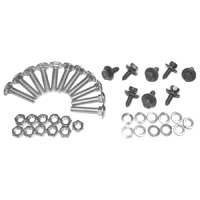 67-72 Fleetside Rear Inner Wheel Housing Bolt Kit, Steel Floor