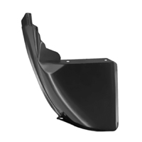 67-72 Rear Inner Fender Skirt Panel, LH