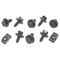 67-72 Fleetside w/ Steel Floor Rear Inner Fender Skirt Bolt Kit