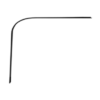67-72 Roof Drip Rail, RH
