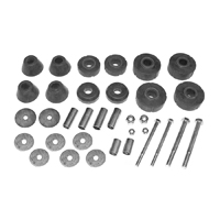 67-72 1/2 Ton 2wd Cab Mount Kit, Original Rubber
