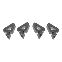 67-72 Hood Bumpers, 4 Pcs.