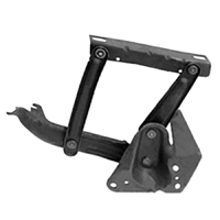 67-72  Hood Hinge, LH, Reproduction