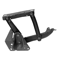 67-72  Hood Hinge, RH, Reproduction