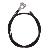 67-70 Chevrolet/ GMC Truck 6 Cyl. Positive Battery Cable, Red, Top Post