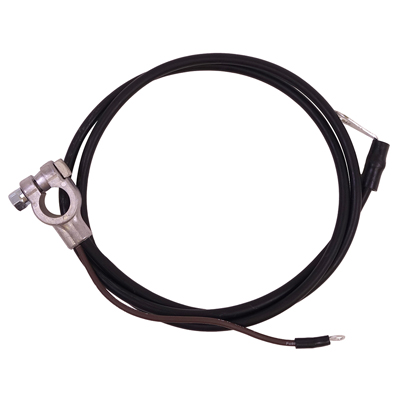 67-70 Chevrolet/ GMC Truck V8 Small Block, Positive Battery Cable, Dual Battery, Red, Top Post
