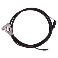67-70 Chevrolet/ GMC Truck V8 Small Block, Positive Battery Cable, Dual Battery, Red, Top Post