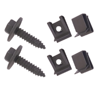 67-72 Truck Radiator Fan Shroud Mounting Kit, 6 Pieces