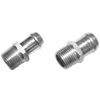 67-72 Water Pump & Intake Hose Fittings, Big Block, Pair