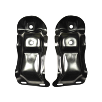 67-72 Small Block Frame Side Motor Mount Brackets, Original Style Stamped Steel